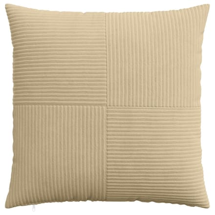 vidaXL - Kussensloop - 2 - pcs - ALMELO - Grijs - Groen - 65 - x - 65 - cm - corduroy