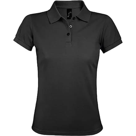 SOLS Dames/Dames Prime Poloshirt (Donkergrijs massief)