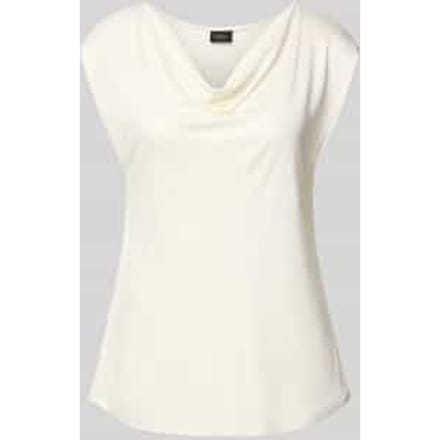 Regular fit blousetop van pure viscose