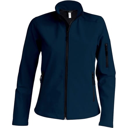 Kariban Dames softshell jas K400 - Navy - 4XL
