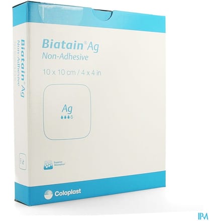 Biatain Ag Schuimverb N/adh 10,0x10,0cm 5 39622