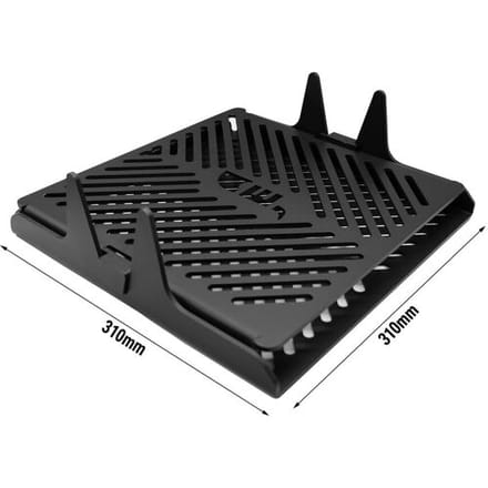 GGM Gastro Panini-Grillblech - teflonbeschichtet - 310x310mm - passend für Speedofen SOV