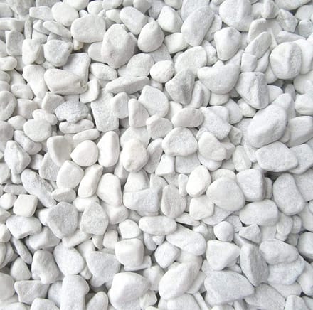 Witte Sierstenen Marmergrind 18-25 mm 10 kg