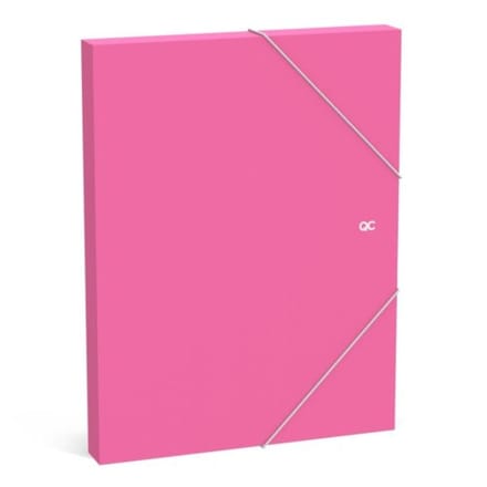 Qc colour limited edition - documentenmap, neon roze