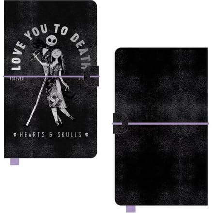 The Nightmare Before Christmas Premium Notitieboek A5 Sally & Jack