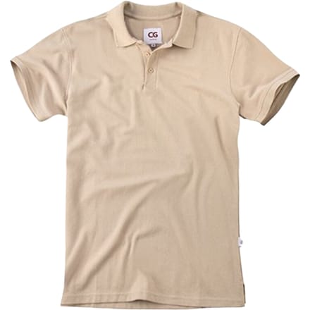 CG Workwear Heren Iseo Poloshirt (Natuurlijk)