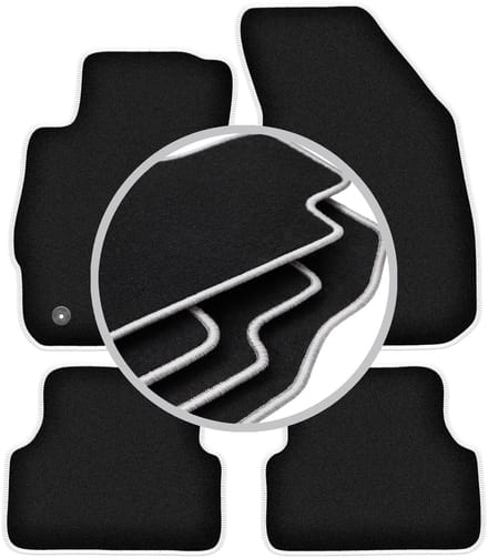 CARLUX-SILVER automatten voor: Chevrolet Aveo II T300 hatchback, sedan (2011-)