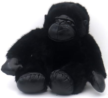 Pluche knuffel - gorilla - 22 cm