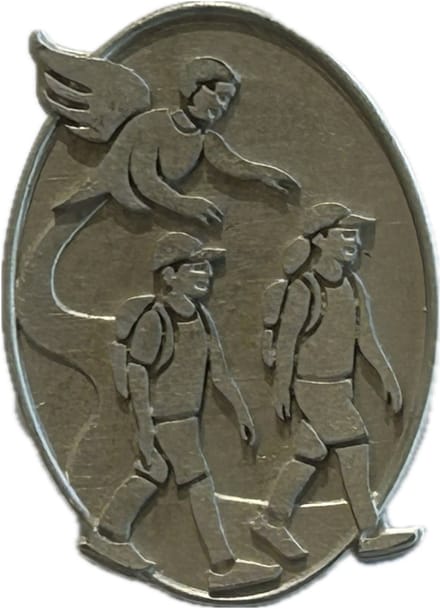 Pin / speld 4Daagse Nijmegen - Beschermengel wandelaars tin - Vierdaagse
