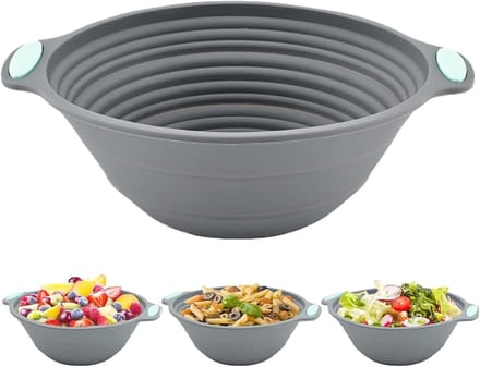 Rijsmand - Bakvorm - Brood Bakken - Flexibele Antislip Handgreep - 27cm