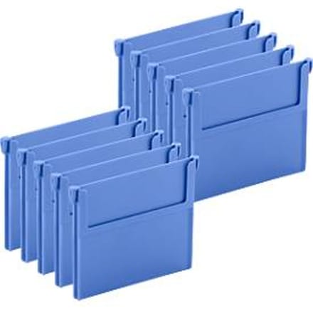 Scheidingswand voor inzetbak RK 421/521/621, blauw, 10 stuks