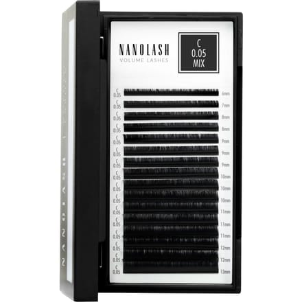 Nanolash Volume Lashes 0.05 C Mix 6-13 mm 1 st