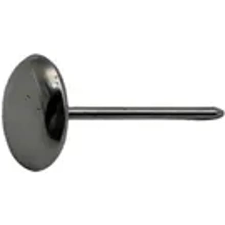 Sencys Dakspijkers Met Platte Kop Vernikkeld 2,7x25mm - 10 Stuks