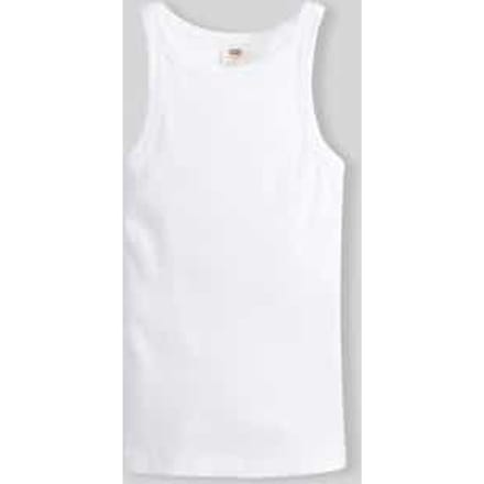 Slim fit top van ribtricot