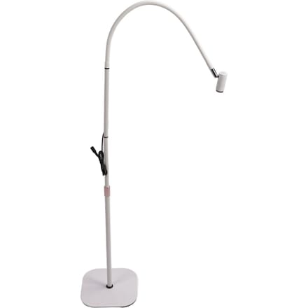 Wimperverlenging Lijmlamp 5 Helderheidsniveaus Hoogte Flexibele Zwanenhals Wimper Uithardende LED-lamp wit