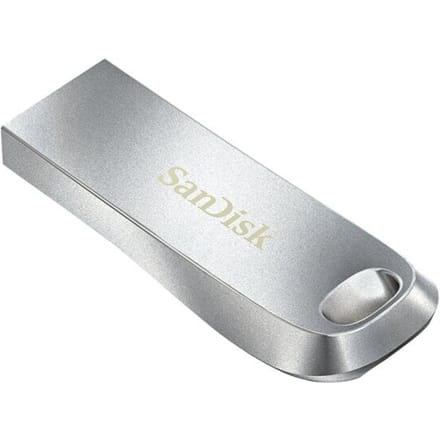 USB-stick SanDisk Ultra Luxe, USB 3.1, tot 150 MB/s, met wachtwoordbeveiliging, 32 GB opslagopslagcapaciteit, metaal