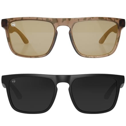 MowMow 2-pack Zonnebril - Gepolariseerd - Heren - Dames - HELIOS collection