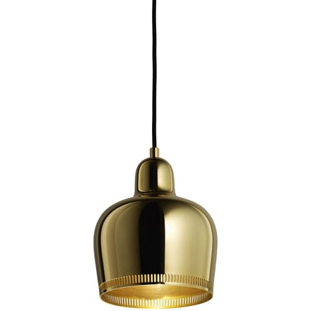 Artek - A330S hanglamp Golden Bell - messing - goud