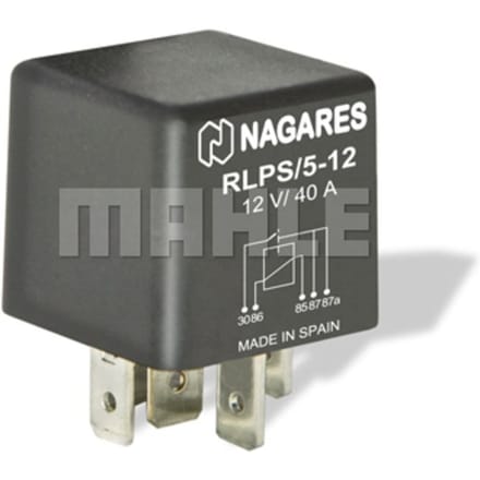 Relais, hoofdstroom MAHLE MR 89
