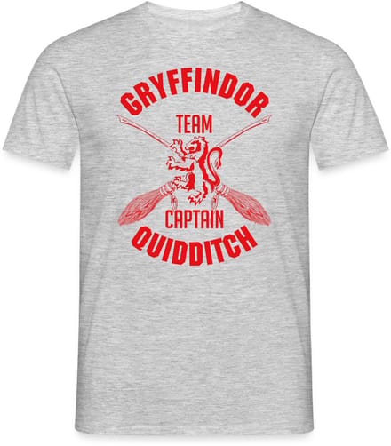 Harry Potter Gryffindor Quidditch T-Shirt Heren