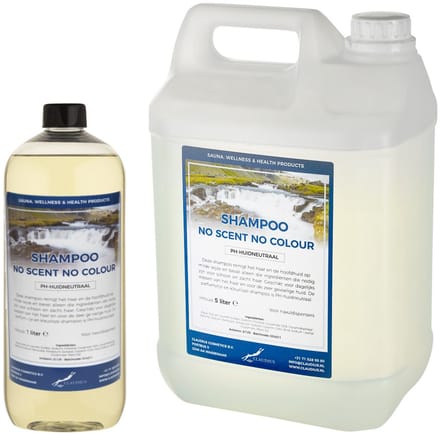 Shampoo No Scent No Colour - 1 liter + Jerrycan 5 liter