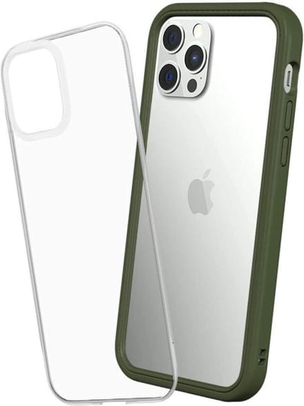 RhinoShield Mod NX Apple iPhone 12 / 12 Pro Hoesje Bumper Groen