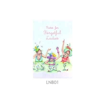 A6 - Notitieboek - Forgetful Ladies - Gelinieerd