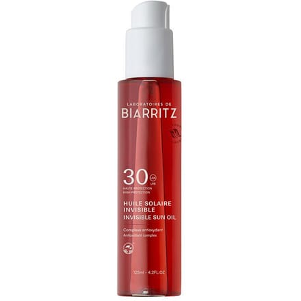 Laboratoires de Biarritz Satin Zonnebrandolie SPF30 125 Etherische olie