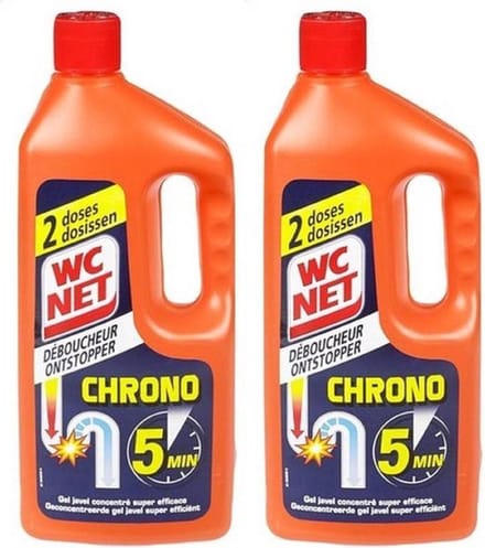 WC-Net - Ontstopper Chrono 5 Minuten - 2 x 1 Liter