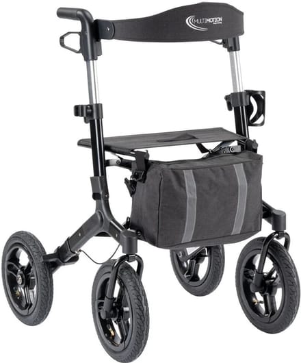 MultiMotion MultiMotion Outdoor rollator - Zwart