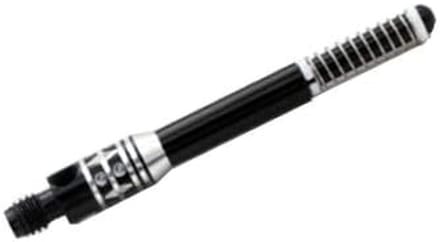 Dartpijlen Aluminium Shafts Zwart 53mm Set
