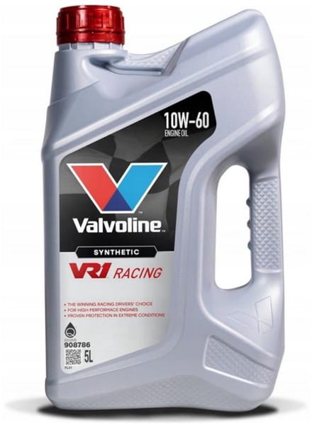 Motorolie Valvoline VR1 Racing 10W60 - 5L