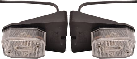 Set van 2 Aspock flexipoint breedtelichten - wit - 50 cm