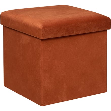 Eazy Living Poef + Opbergbox Vienne Oranje