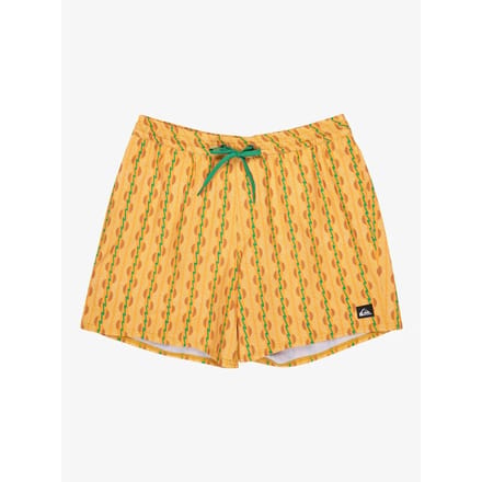 Quiksilver Stretch Printed Volley 16´´ Zwembroek Geel S Man