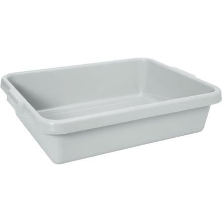 HENDI Afruimbak – met handgrepen – polypropyleen – 555x410x130 mm – grijs