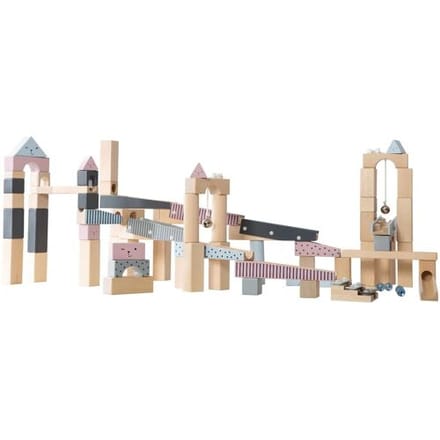 Roba Knikkerbaan Junior Hout/glas 100-delig
