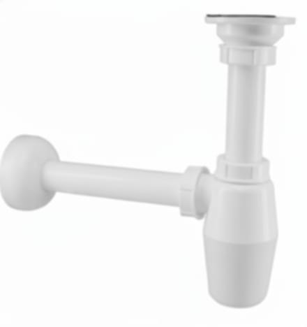 Fix PVC plugbekersifon 5/4-32mm - wit