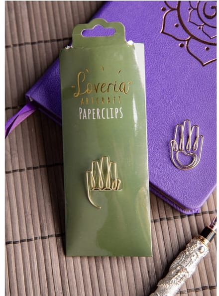 Paperclips – Boekenleggers – Boeddha’s Hand