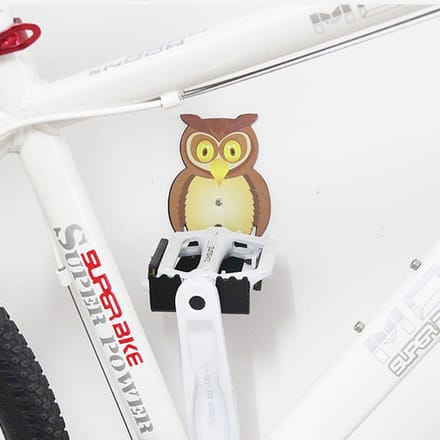 Support Mural Métal Robuste pour Vélo Crochet Cintre Support Râtelier d'Exposition pour Vélo white