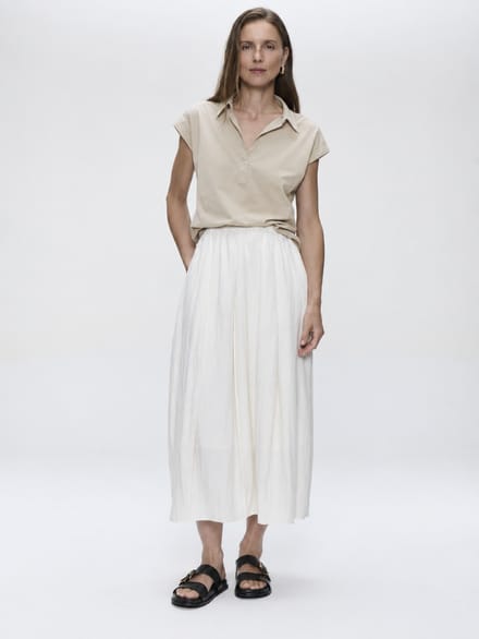 Kitty top technical jersey | Sand - Sand / S