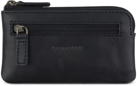 Bugatti Remo Sleutel portemonnee Leer 12 cm - schwarz