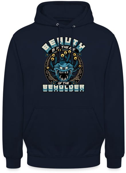 Dungeons And Dragons Beauth Is In Eye Of Beholder Hoodie Unisex