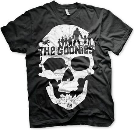 The Goonies Heren Tshirt -2XL- Skull Zwart