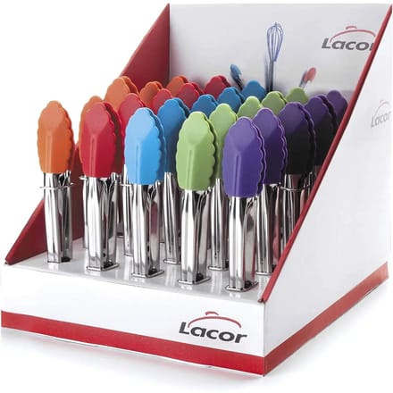 Displaydoos siliconen clips 25 stuks Lacor