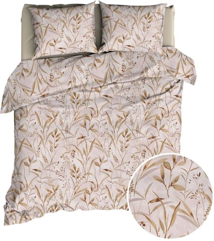 Satin d'Or Galicia Dekbedovertrek - Extra breed - 260x200/220 cm - Oudrose