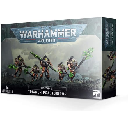 Figurine Games Workshop Warhammer 40k - Necron Pretoriens du Triarcat (x5)