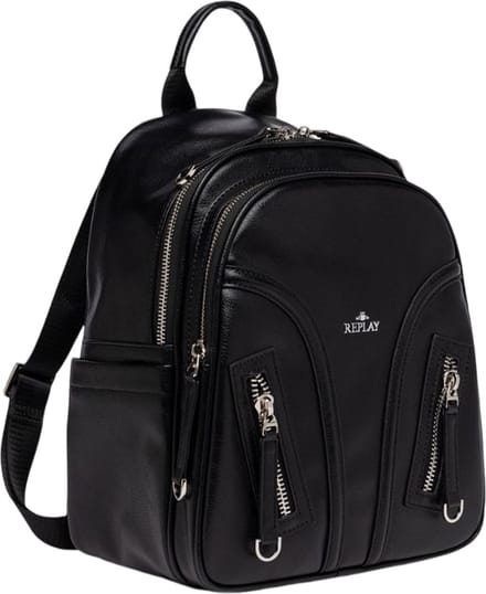 REPLAY Vrije tijd rugzak Rugzak Backpack Black Zwart