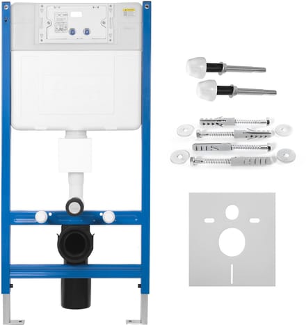Rea - Inbouwframe Set Voor Wc K011a-q zonder bedieningsplaat