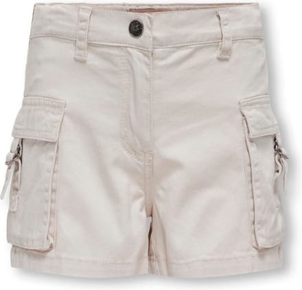 ONLY KOGSTINE CARGO SHORTS OTW Meisjes Broek - Moonbeam - Maat 164